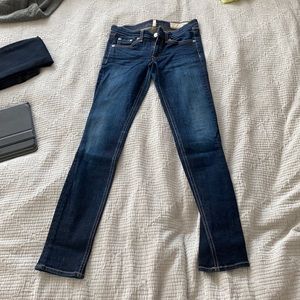 Rag & Bone skinny jeans. Size 25.